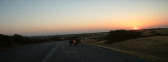 Troia al tramonto